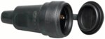 Kopp 181416005 Schuko-Gummikupplung f.3x2,5qmm IP44 schwarz