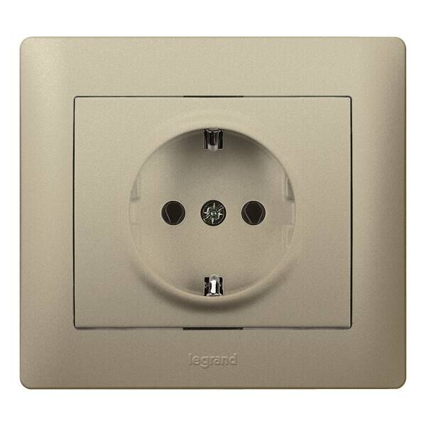 Legrand Legrand 771462 Steckdose (SL) Galea titanium