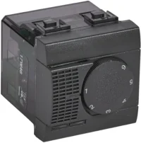 BTicino L4441FH elektronisch Raumthermostat für Fussbodenheizung 5-30°C Anthrazit