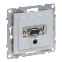 Legrand 765260 SEANO HD15 Anschlusseinheit +3mm Jack mit Abdeckung