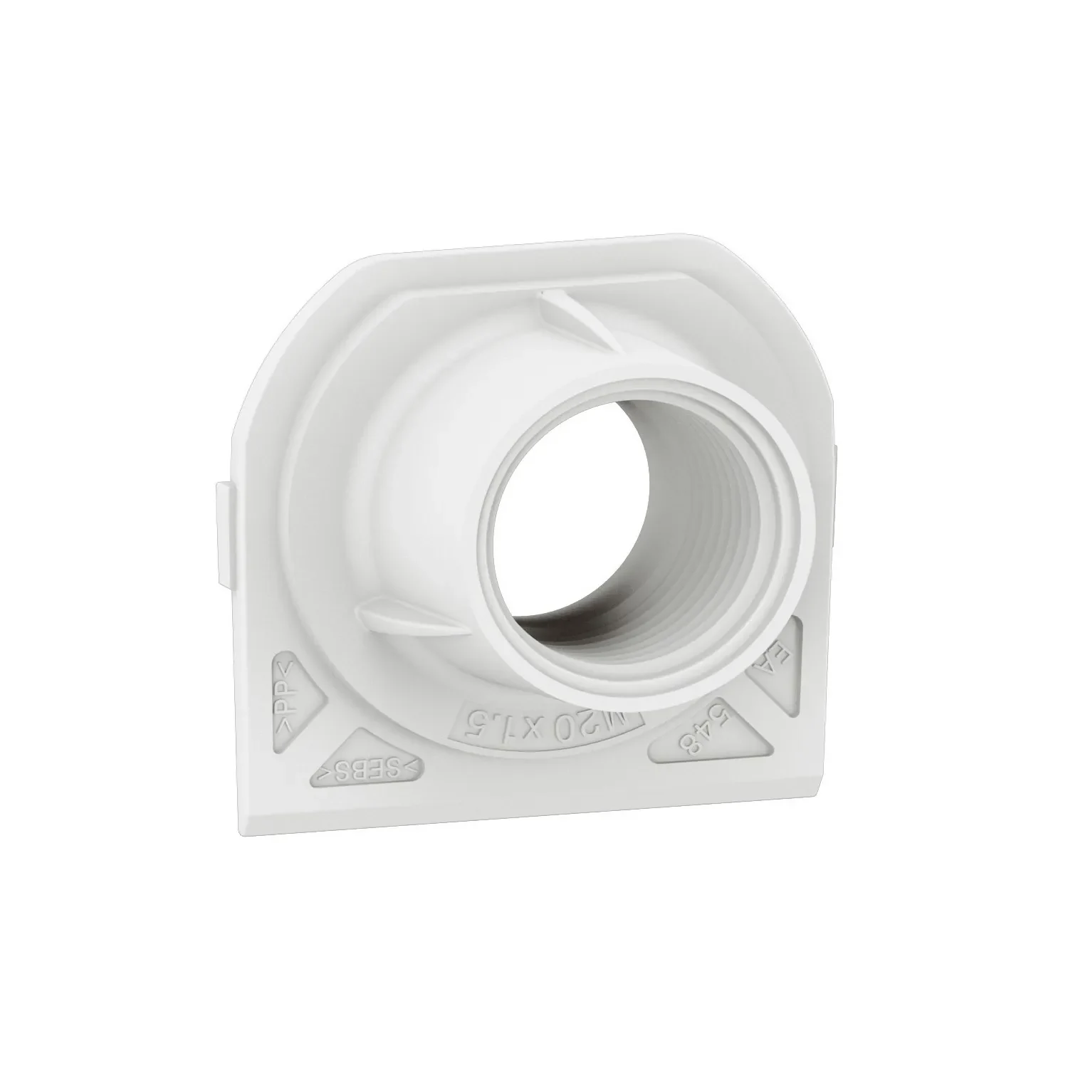 Legrand Legrand 069662L Plexo New 1-fach Kabeleinführung ISO 20 in der Ultraweiß