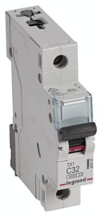 Legrand 403437 TX3 LS-Schalter C 32A 1-polig 6kA 230/400VAC 1TE