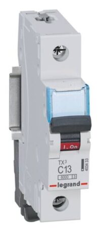 Legrand 403433 TX3 LS-Schalter C 13A 1-polig 6kA 230/400VAC 1TE