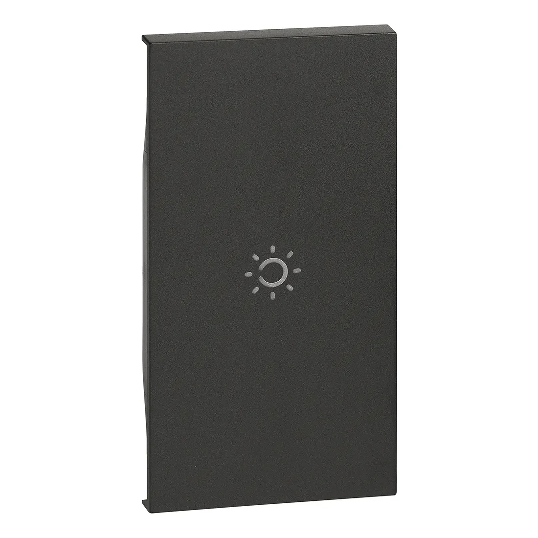 Legrand BTicino KG01M2A LivingNow 2M Tasten- abdeckung mit Symbol Licht Black