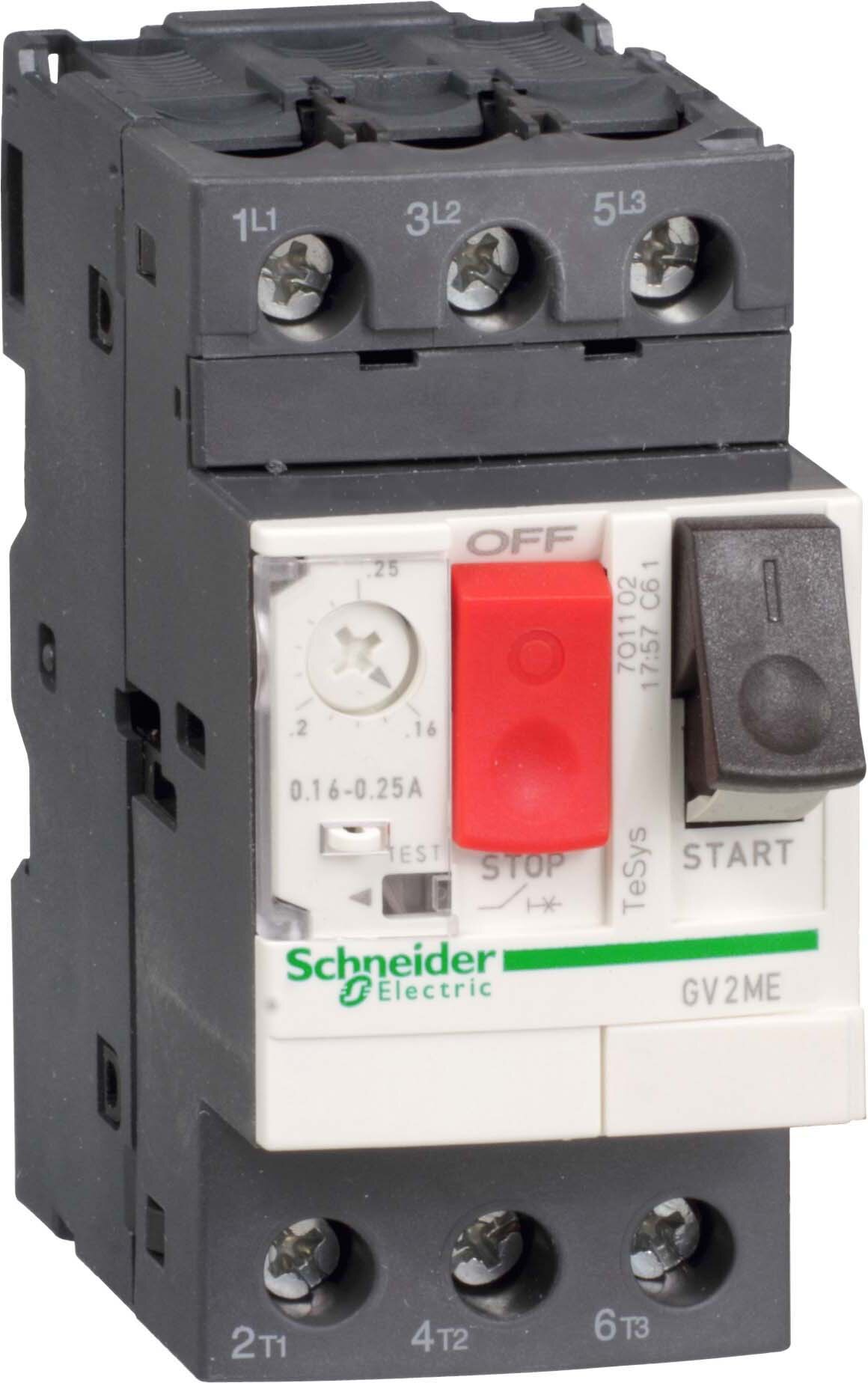 Schneider Schneider GV2ME32 Motorschutzschalter 3-polig 24-32A Tasterbet.