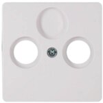 Kopp 334902182 Abdeckung für Ant steckd.2-fach TV RF M3x13,M3x16,M3x25 Paris arktis