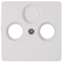 Kopp 334902182 Abdeckung für Ant steckd.2-fach TV RF M3x13,M3x16,M3x25 Paris arktis