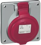 Legrand 555289 CEE-Anbausteckdose P17 Tempra Pro 5-polig 32A 415VAC rot IP44
