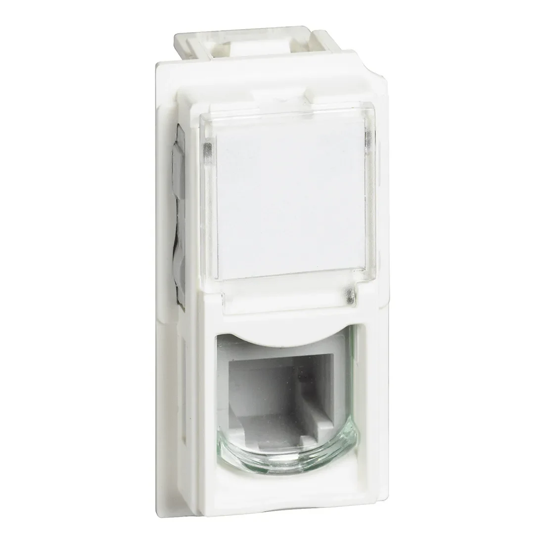 Legrand BTicino KW4258RJ11 LivingNow 1M Telefondose RJ11 in Farbausführung White