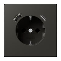 Jung LC1520-15CA259 SCHUKO-Steckdose mit USB Typ AC LC4320R