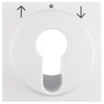 Berker 15081909 Zstück Jal/SchlüsselSchal S.1 IP44 polar weiß m