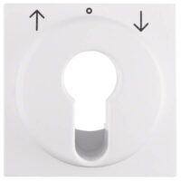 Berker 15081909 Zstück Jal/SchlüsselSchal S.1 IP44 polar weiß m