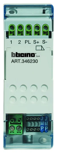 Bticino 346230 Relais für Türöffner- steuerung in 2-Draht Sprechanlagen DIN