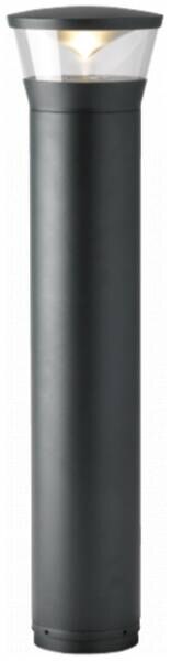 SG Leuchten SG LEUCHTEN LED-Pollerleuchte 16W IP65 CIRCLED 8246096032 3000K 670lm grau alu