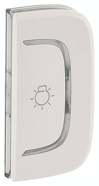 Legrand Legrand 755500 Wippe BUS/SCS mit Symbol Licht 1M rechts beids. Valena Allure mandelw.