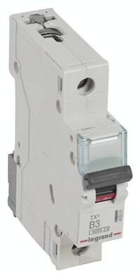 Legrand 403351 TX3 LS-Schalter B 3A 1-polig 6kA 230/400VAC 1TE