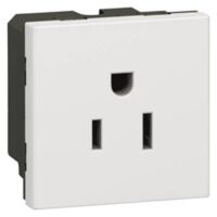 Legrand 077504 Steckdose USA (SK) 2P+E 15A Mosaic weiß