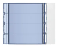 BTicino 352042 Frontblende Ruftasten- modul SFERA 4RT Allwhite