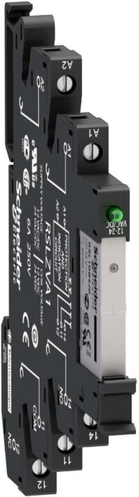 Schneider RSL1PVPU Interface Relais schmal im Sockel 1W LED Schraubk. 230V