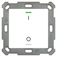 MDT technologies Taster Light 55 1-fach RGBW, reinweiß/glä, schalt. BE-TAL5501.B1