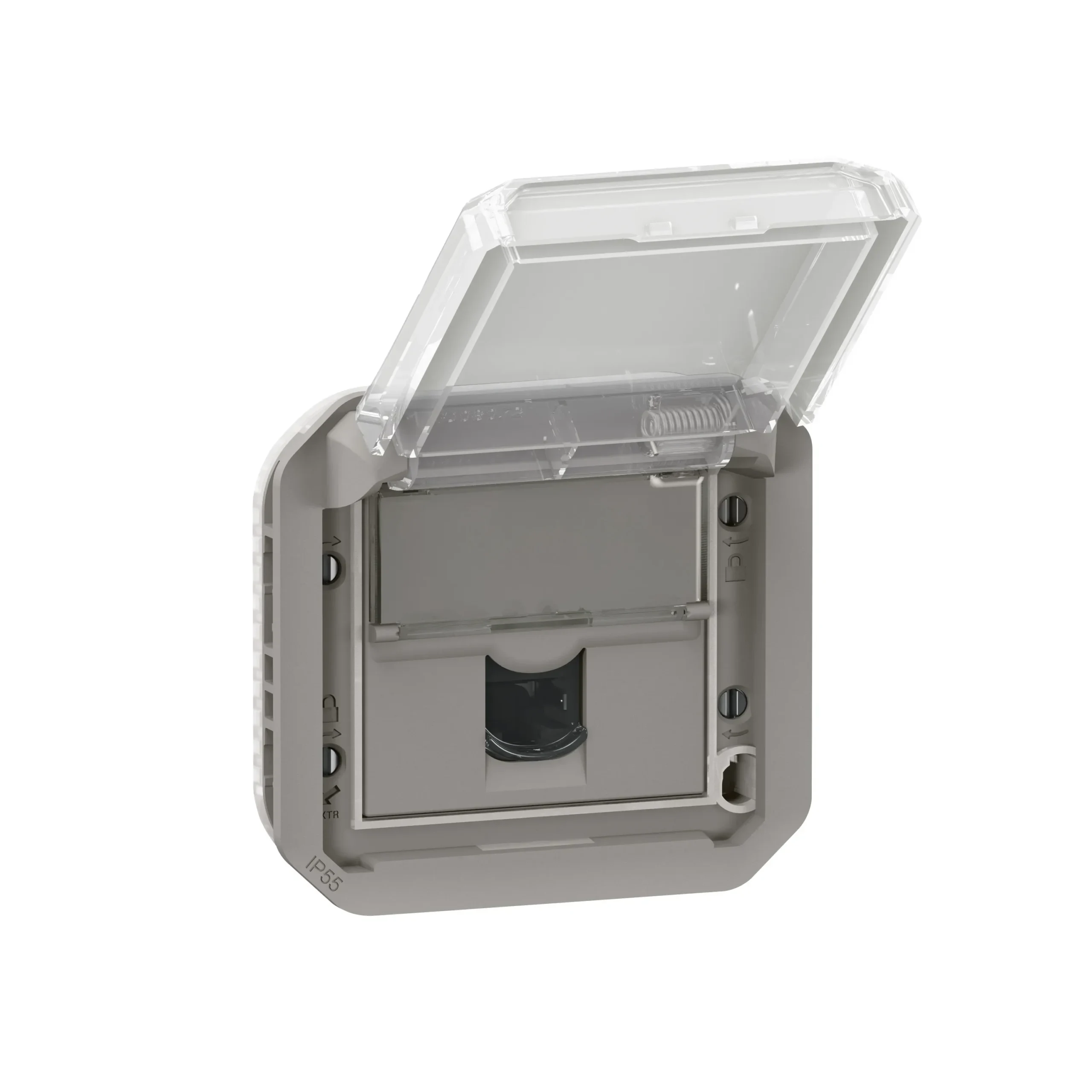 Legrand Legrand 069561L Plexo New Einsatz RJ45 Datendose Cat 6 UTP in der Grau