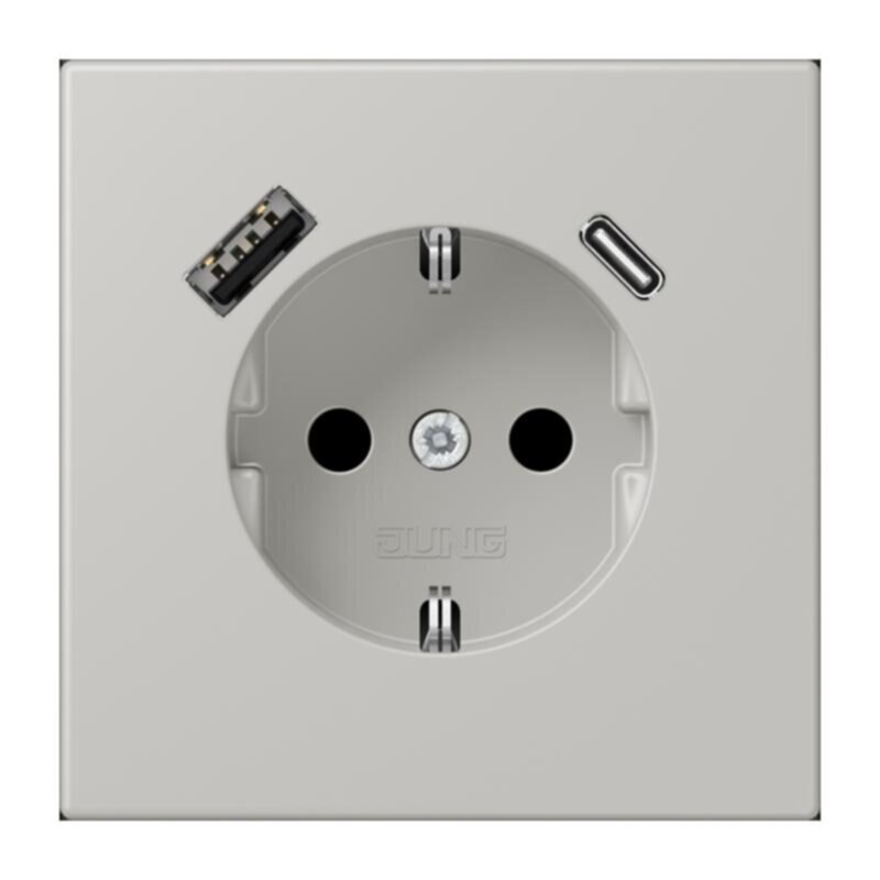 Jung Jung LC1520-15CA205 SCHUKO-Steckdose mit USB Typ AC LC32013