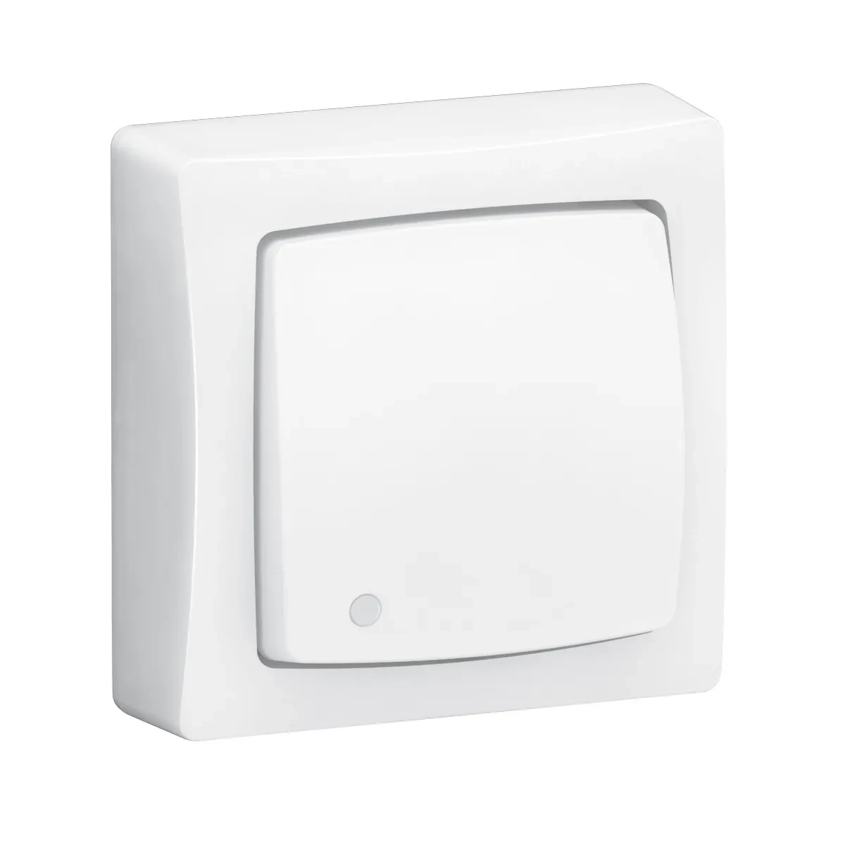 Legrand Legrand 086017L OTEO Unigerät Beleuchteter Wechselschalteroder Taster Aufputz