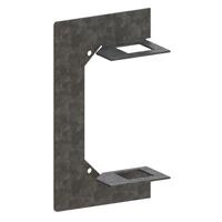 Legrand Van Geel 351433 Flanschplatte GWO6 110 mit Befestigung verzinkt