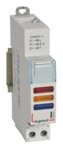 Legrand 412935 CX3 Meldeleuchte LED 3Phasen-Kontrolle rot-gelb-blau 230/400V