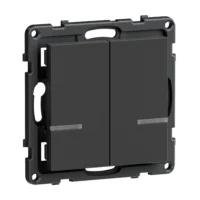 Legrand 765934 Seano with Netatmo Wandsender 2-Fach Anthrazit