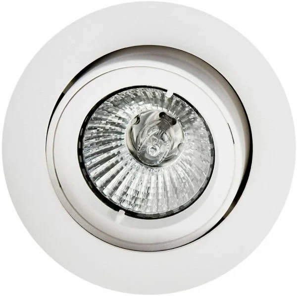SG LEUCHTEN Einbaustrahler 50W HV weiß JUPITER 921910 GU10 matt Aluminium mediumstr