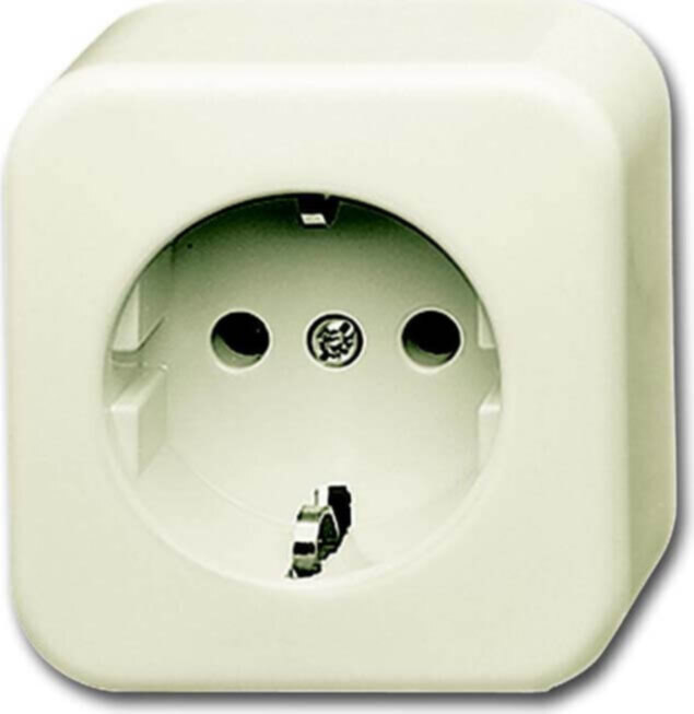 Busch-Jaeger Busch-Jaeger Schuko-Steckdose 1-fach Aufputz 2300 EAP-09-503