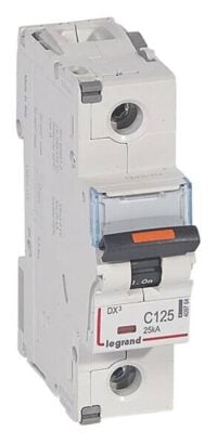 Legrand 409764 DX3 LS-Schalter C 125A 1-polig 25kA 230/400VAC 1,5TE