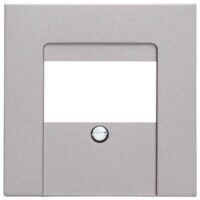Kopp 373147188 TAE-Abdeckung M2,5x12mm für TAE-Anschlussdose Athenis stahl