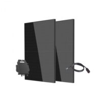 Bild vom Produkt: PV Balkonkraftwerk SET 600W Plug u. Play Schuko-Version BLK600W-S2S