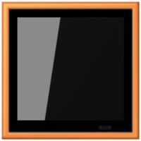 Jung LC 459 D1 S225 KNX Raumcontroller LS TOUCH Serie LS orange clair