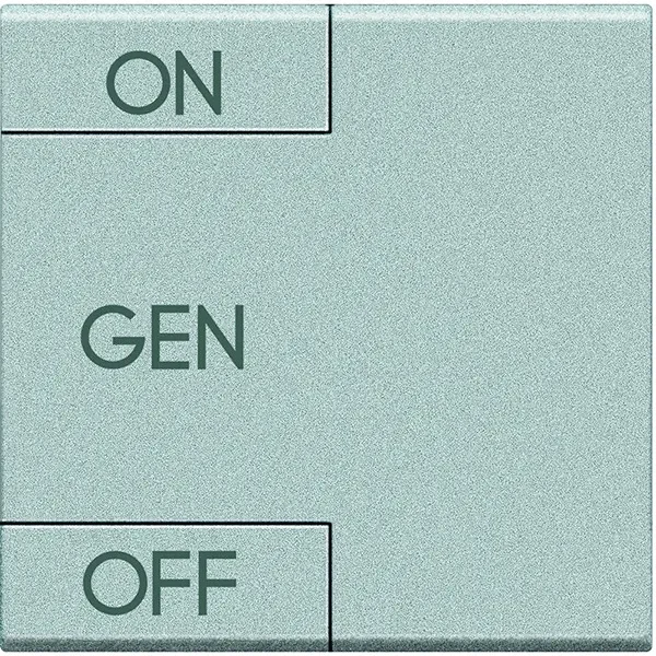 Legrand BTicino NT4911M2AFN LivingLight Symbolwippe 2M ON-OFF-GEN Tech