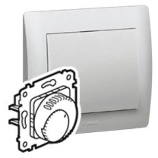 Legrand Legrand 775689 Einsatz Fußboden Raumthermostat Galea soft Aluminium