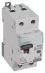 Legrand 411105 DX3 Fi/LS-Schalter C 16A 1P+N 6kA 30mA Typ F 230VAC 2TE