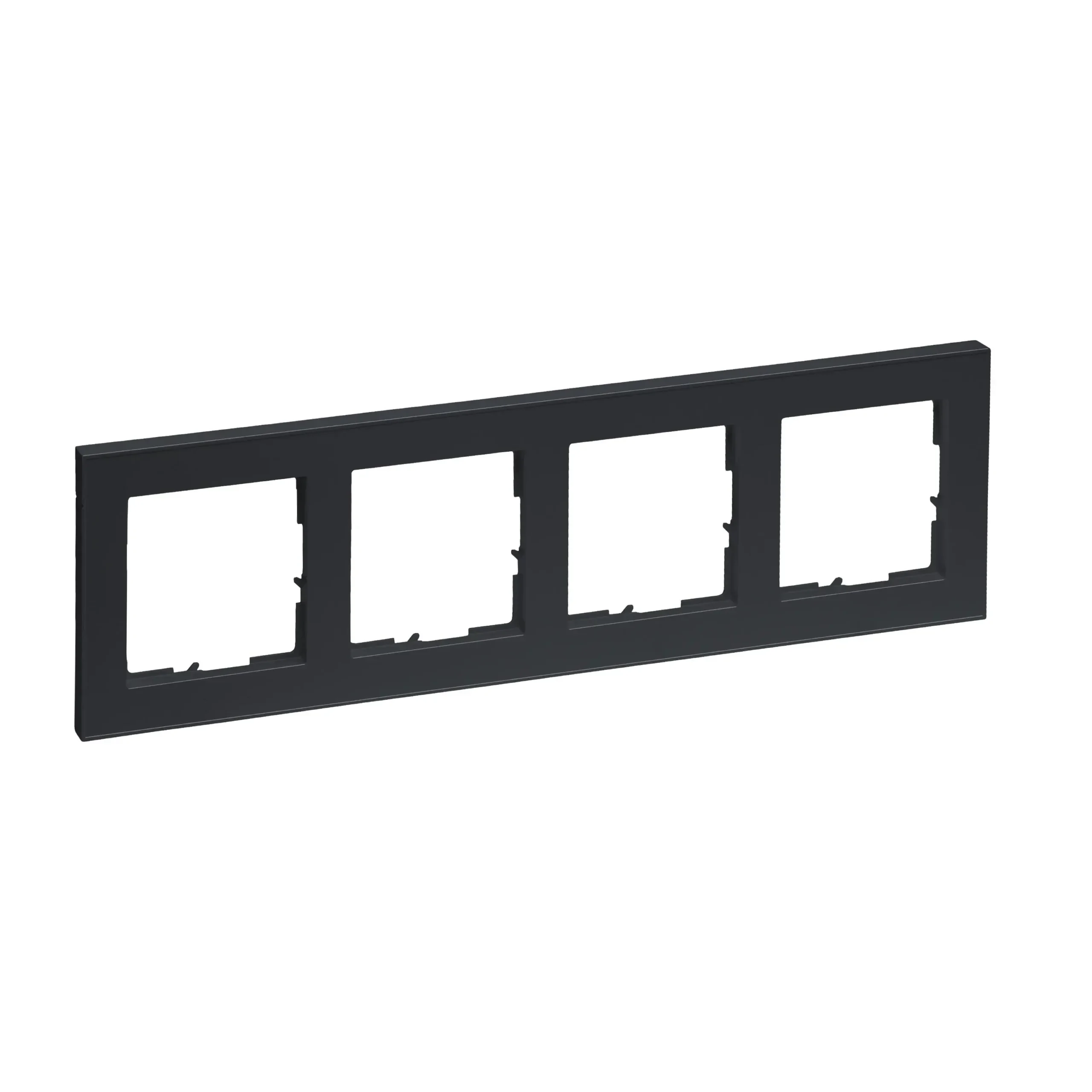 Legrand Legrand 765484 SEANO+4-fach Rahmen in der Farbausführung Anthrazit lackiert