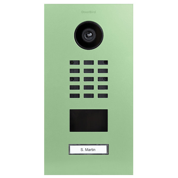 Doorbird DoorBird D2101V IP Video Türsprechanlage – RAL 6019