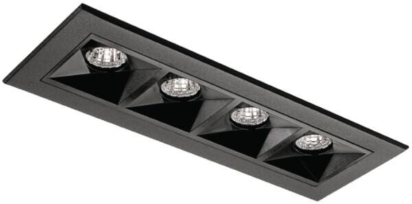 SG LEUCHTEN LED-Einbaustrahler 8W Konverter INSPIRE 212424 DALI 4LEDs schwarz 3000K weiß