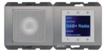Berker 29807004 Radio Touch mit Lautsprecher DAB+K.x edelstahl