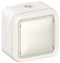 Legrand 069756 Kreuzschalter FR-Aufputz ultraweiß