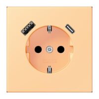 Jung LC1520-15CA258 SCHUKO-Steckdose mit USB Typ AC LC4320P