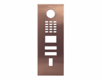 DoorBird D2102FV Fingerprint 50/D2102FV EKEY Frontblende – Bronze-Optik (PVD)