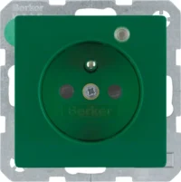 Berker Steckdose gn samt Kontroll-LED 6765096013
