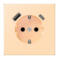 Jung LC1520-15CA223 SCHUKO-Steckdose mit USB Typ AC LC32060