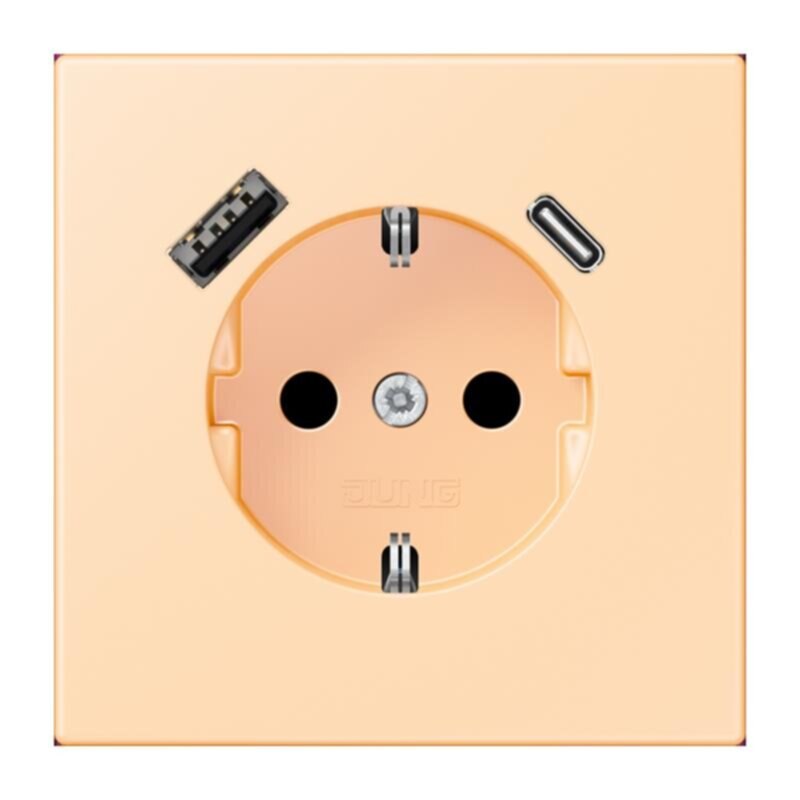 Jung Jung LC1520-15CA223 SCHUKO-Steckdose mit USB Typ AC LC32060