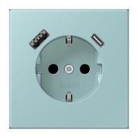 Jung LC1520-15CA214 SCHUKO-Steckdose mit USB Typ AC LC32033